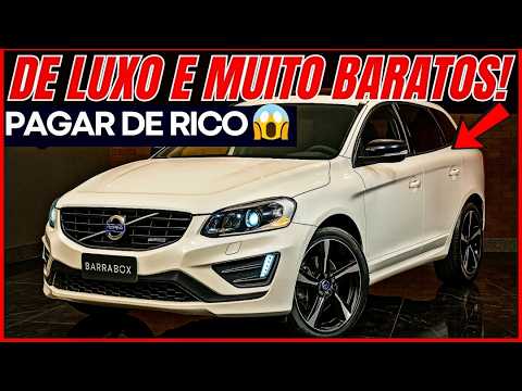 🔥 A ESCOLHA MAIS INTELIGENTE de 2025? 7 CARRÕES DE LUXO QUE ESTÃO BARATOS MAS PARECEM MUITO CAROS 😱