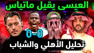 الاهلي السعودي يقيل ماتياس بعد مباراة الاهلي والشباب  👈 تحليل مباراة الشباب والاهلي وتأثير رياض محرز