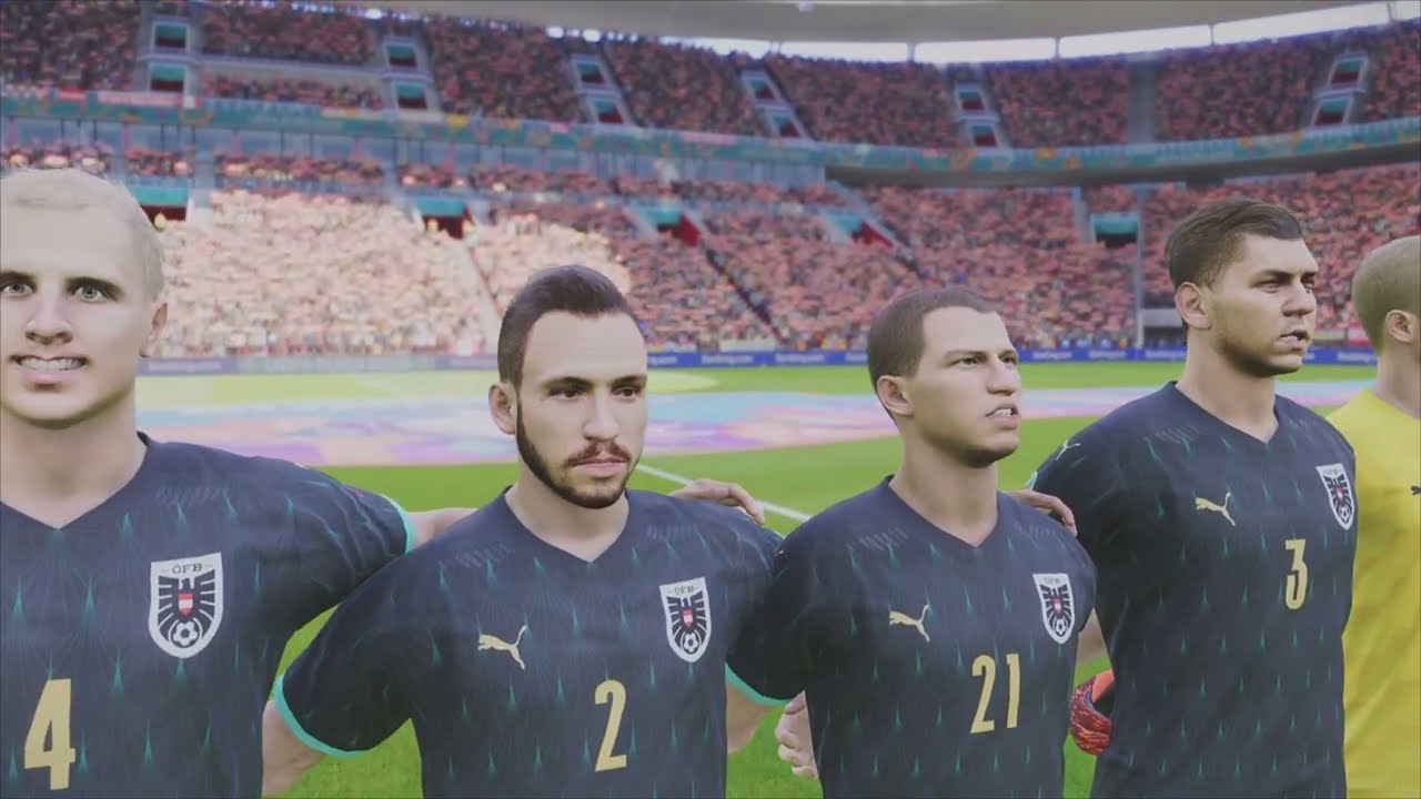 Austria VS North Macedonia | UEFA EURO 2020 | PES 2021