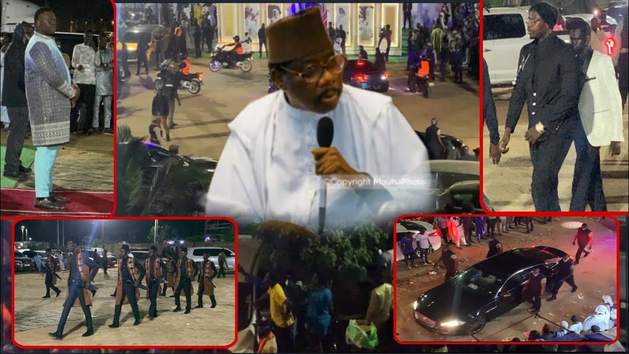 L’arrivée élogieuse du maitre des lieux : Serigne Moustapha Sy