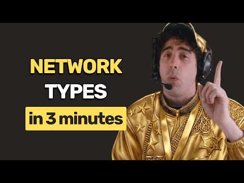 Networks Types Explained (LAN, WAN, MAN, CAN, PAN, SAN, VPN)