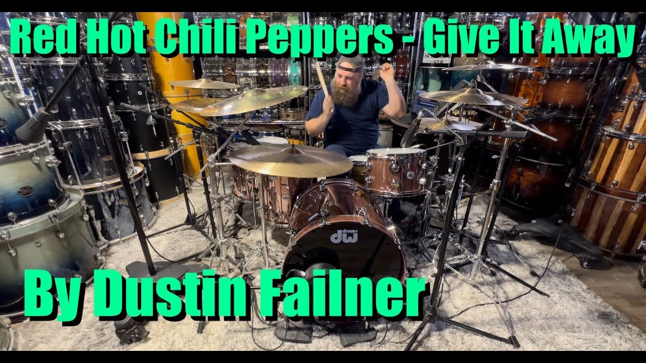 Red Hot Chili Peppers Give It Away Drum Cover drumcover 