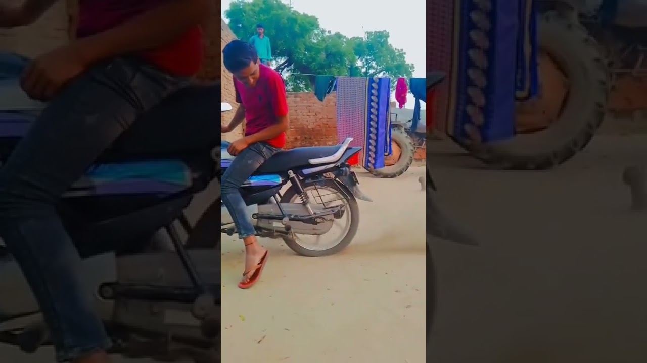 bike 🚴lover best stuats 🤟 village life enjoy 