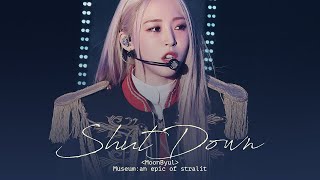 문별MoonByul - Shut Down 240323 1ST WORLD TOUR [MUSEUM: an epic of starlit] D-1 FANCAM