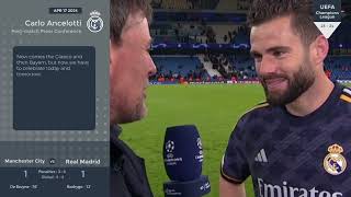 Valverde, Nacho and Lucas Vasquez on Real Madrid Victory Post-Match English Dub - Champions League
