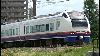 特急しらゆき４号E653系H204編成　信越本線上り54M　新潟→上越妙高