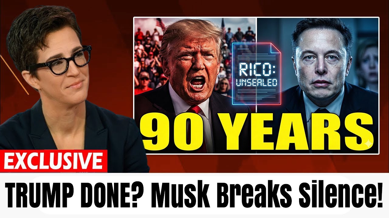 3 HOURS AGO: DOJ Unseals RICO Indictment — Trump Faces 90 YEARS | Rachel Maddow