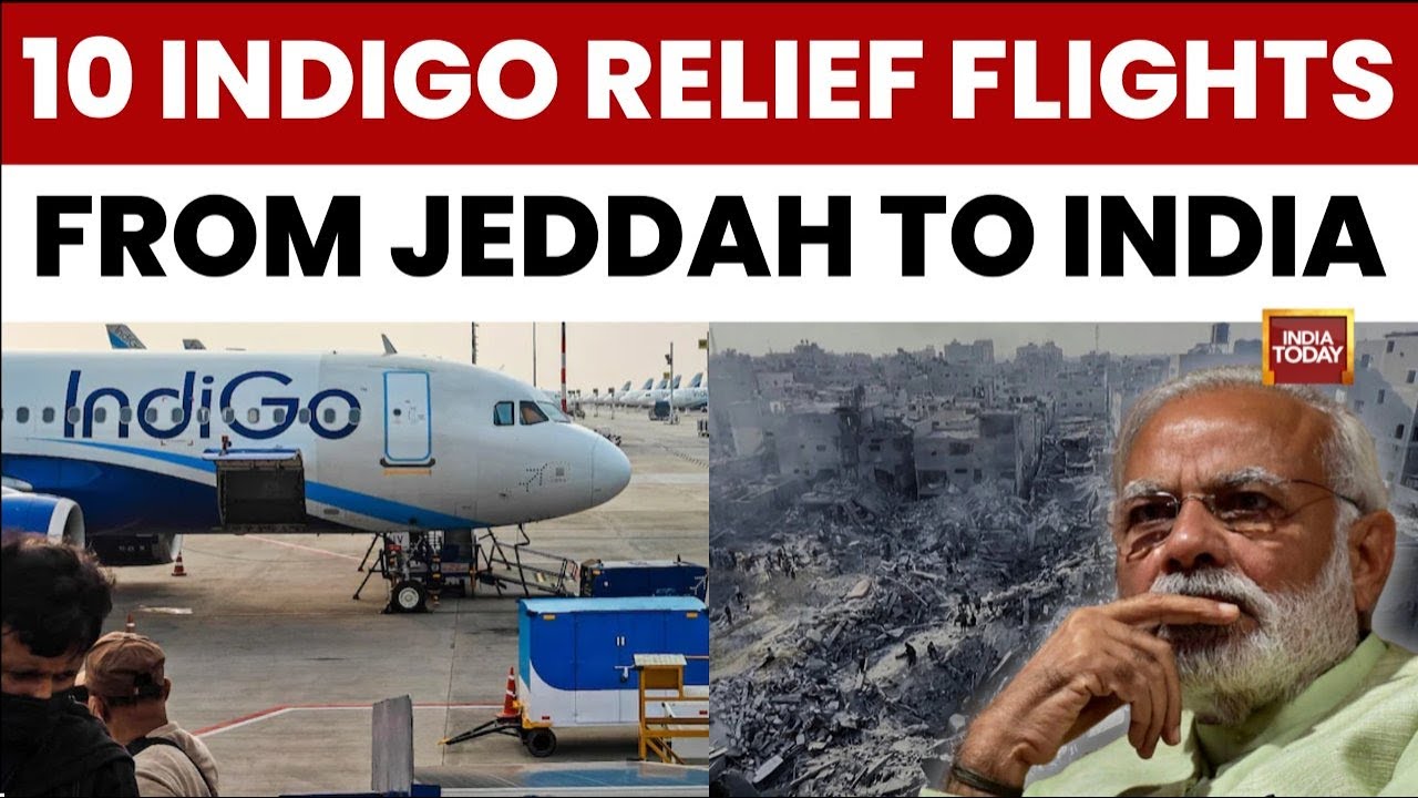 US Iran War: IndiGo Operates Relief Flights from Jeddah to India Amid Middle East Airspace Conflict