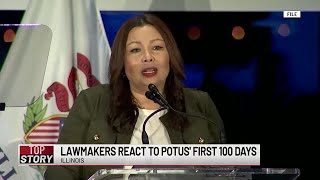 Lawmakers react to 100 days of President Trump's second term - clipped version