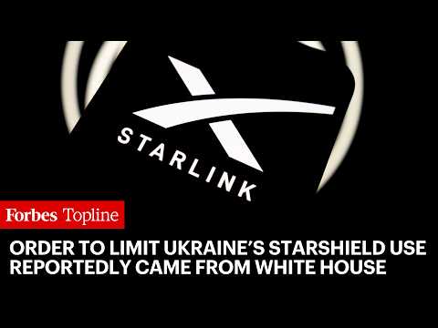 Order To Limit Ukraine’s Starshield Use Reportedly Came From White House