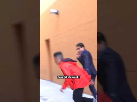 The Car almost Hit him 😂 #joeysalads #Pranks #Shorts