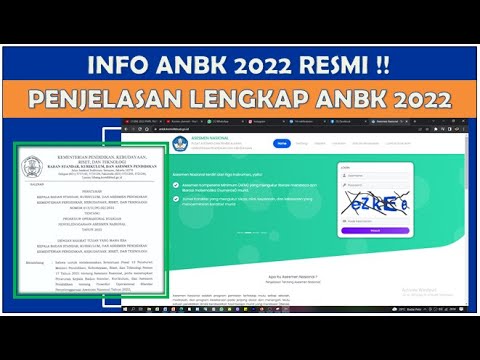 INFO ANBK 2022 RESMI RILIS | BERIKUT PERSIAPAN ANBK 2022