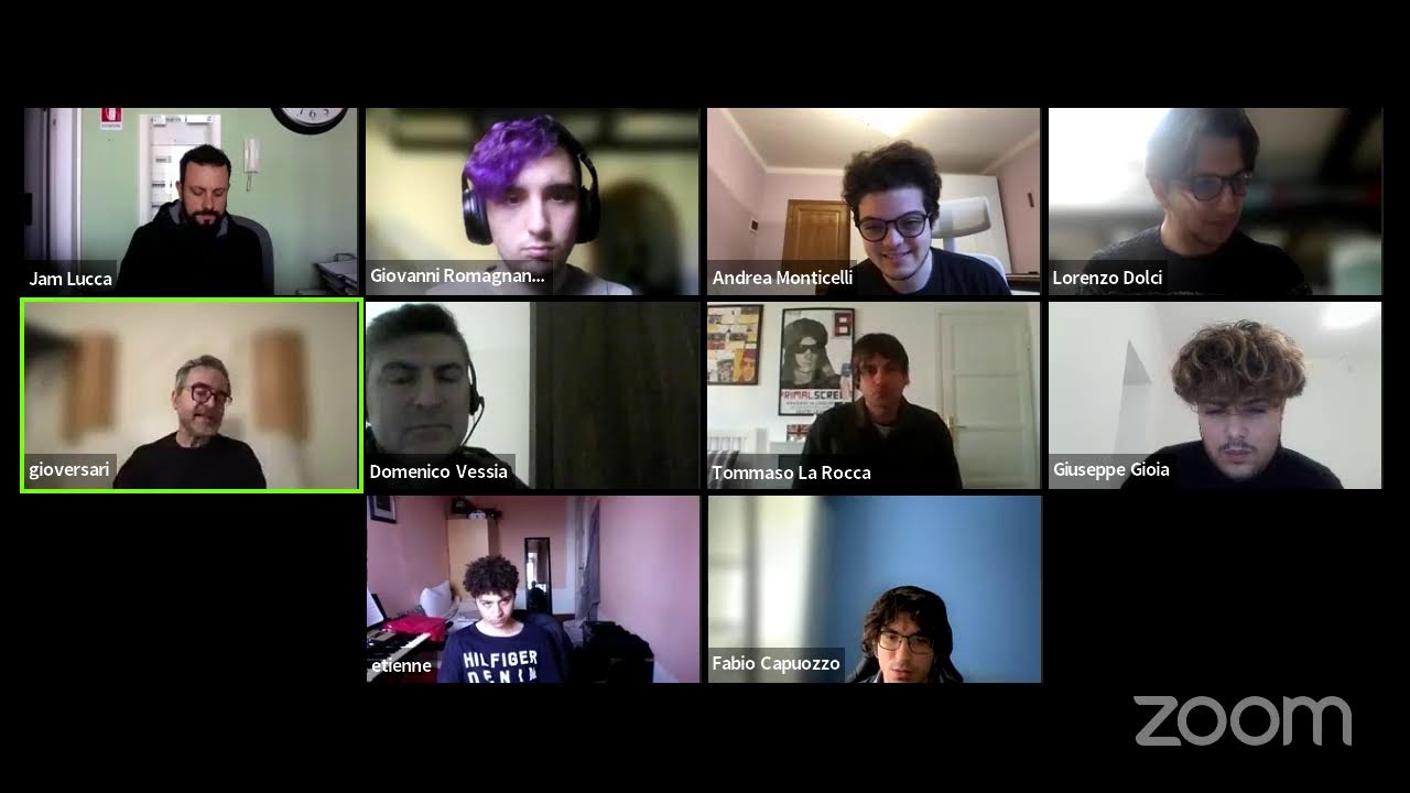 Masterclass sul Mastering con Giovanni Versari