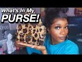 What's In My Lil Purse (Everyday Necessities) !!!!
