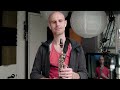 I'm trying the new @VANDORENTV reeds, really like JAVA 2 combined with the Francois Louis mouthpiece
