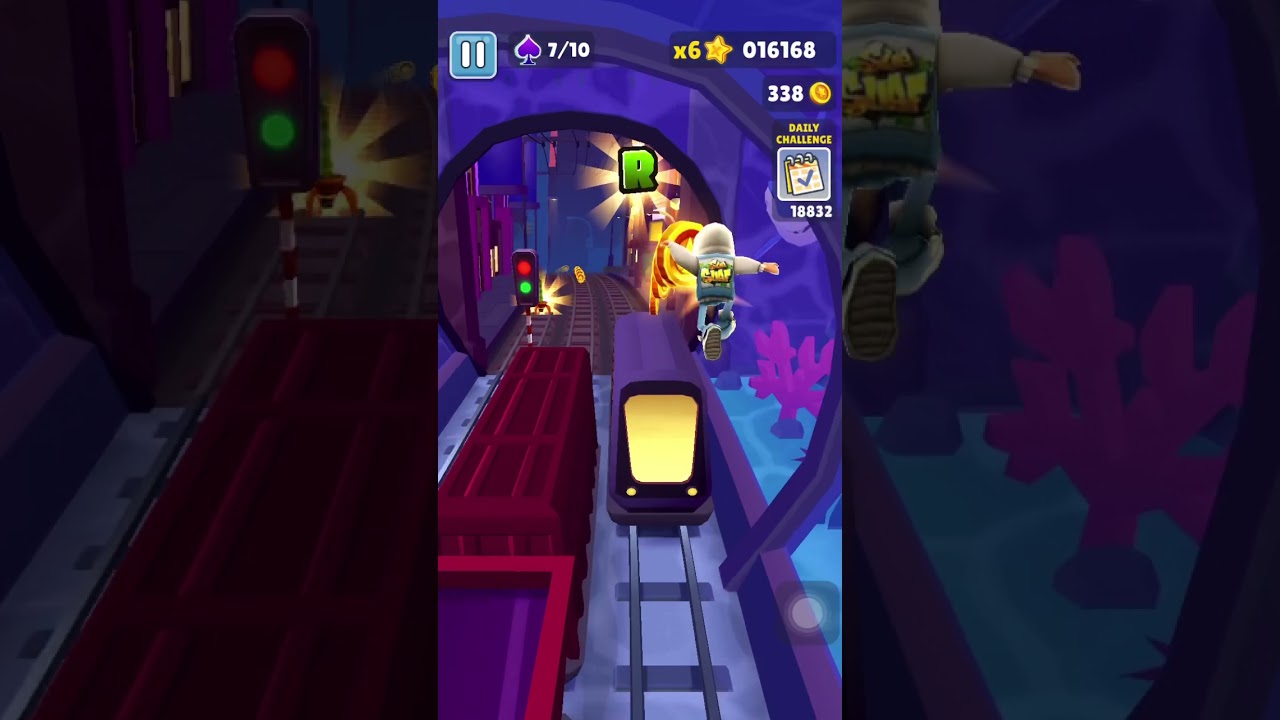 Collected letter r | subway surfers game - YouTube