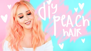 How To: Peach Hair Tutorial! | by tashaleelyn