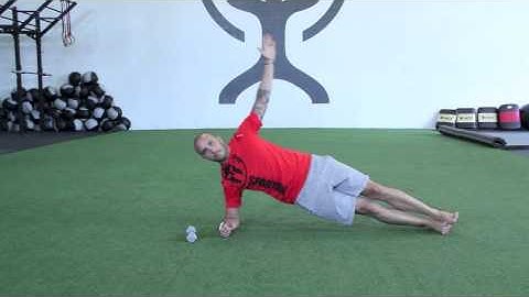 Side Plank Reach Through