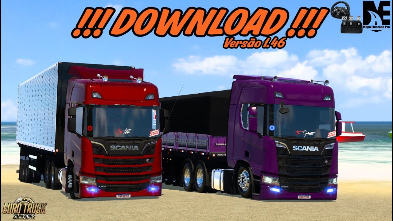 MOD] SCANIA REDZIN na SUSPENSÃO a AR e REBAIXADA para Euro Truck Simulator  2 