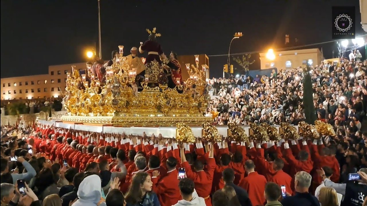 Cristo de la Cena, Tribuna de los Pobres, Semana Santa Málaga 2023
