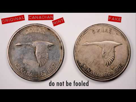 Made In China - Fake Silver Canadian Dollar