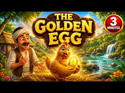 Bedtime story for kids: 'The Golden Egg' @TinyTotsNetworkEnglish +3d Animation bedtime stories.