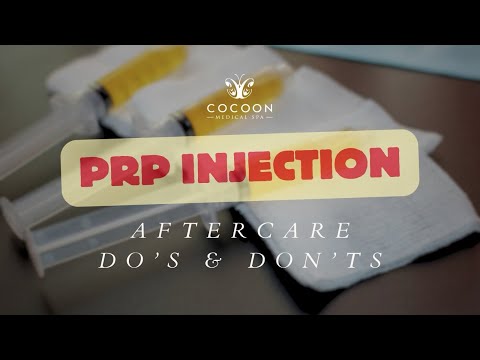 PRP AFTERCARE || DO’S & DON’TS