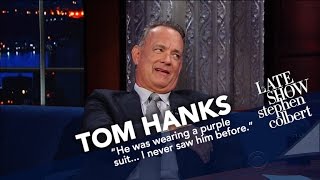 Tom Hanks Honored As Late Show's 'Hunk Of The Day'