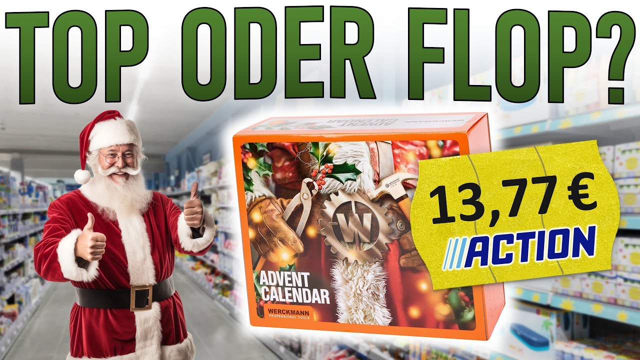 WERKZEUG ADVENTSKALENDER von ACTION (WERCKMANN) für nur 14€! Kann das GUT sein?