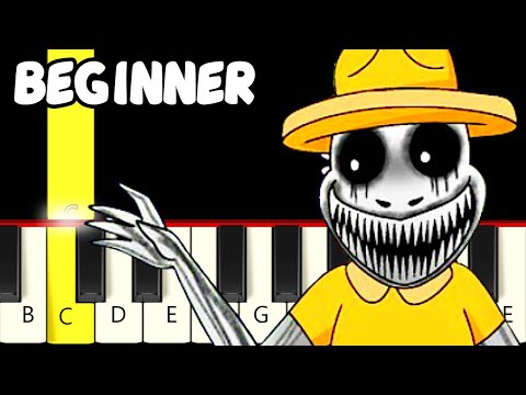 Zoonomaly Song (Simba) - Fast and Slow (Easy) Piano Tutorial - Beginner