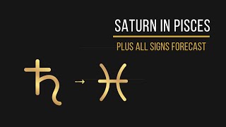 Saturn in Pisces  keep following Jupiter's lead!