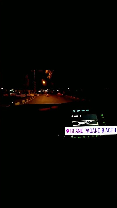 Semalam Di Kota Banda Aceh