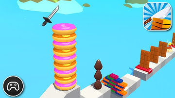 Slice It All - Gameplay Walkthrough Part 110 - Simulation Game Levels 478-479 (iOS, Android)