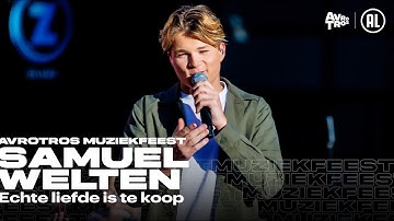 Samuel Welten - Echte liefde is te koop (LIVE) • Muziekfeest op het Plein 2025