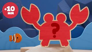 Educational Games for Kids 🧩🔎 | Colors, Letters & Animals | +10 min | Pim Pam Pino screenshot 4