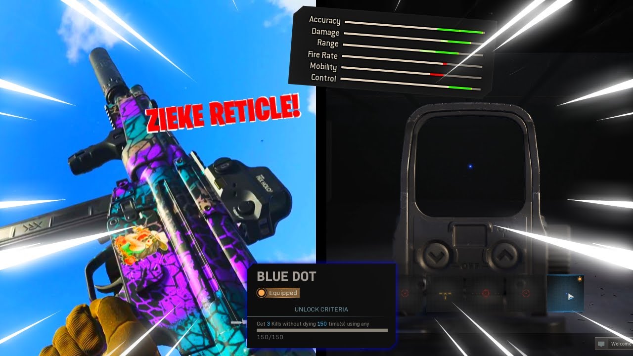 Blue Dot Reticle! | Modern Warfare