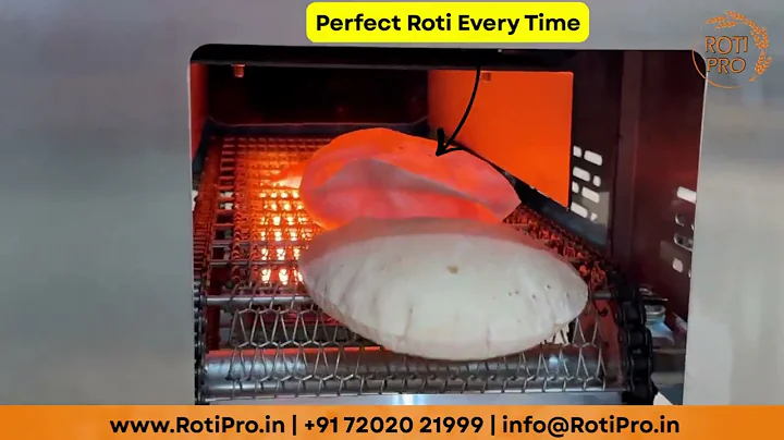 Fully Electric Chapati Making Machine | Automatic Roti Maker for Commercial Kitchen No Gas Required