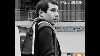 Paul Simon -  Leaves That Are Green  - BBC  - Five to Ten - 1965 (Partial)