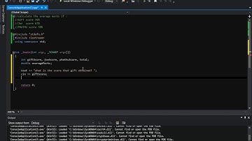 calculation of average in C++ visual Studio