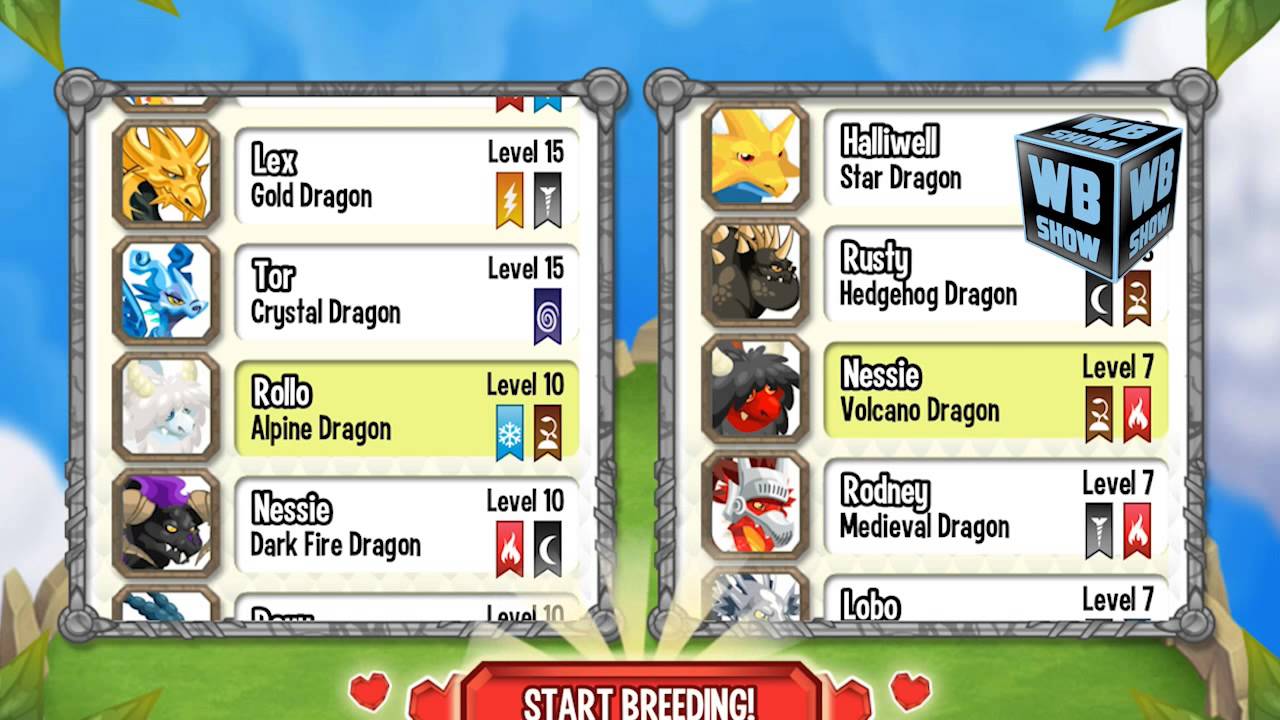 how to make cool fire dragon in dragon city by breeding