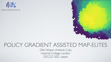 Policy Gradient Assisted MAP-Elites