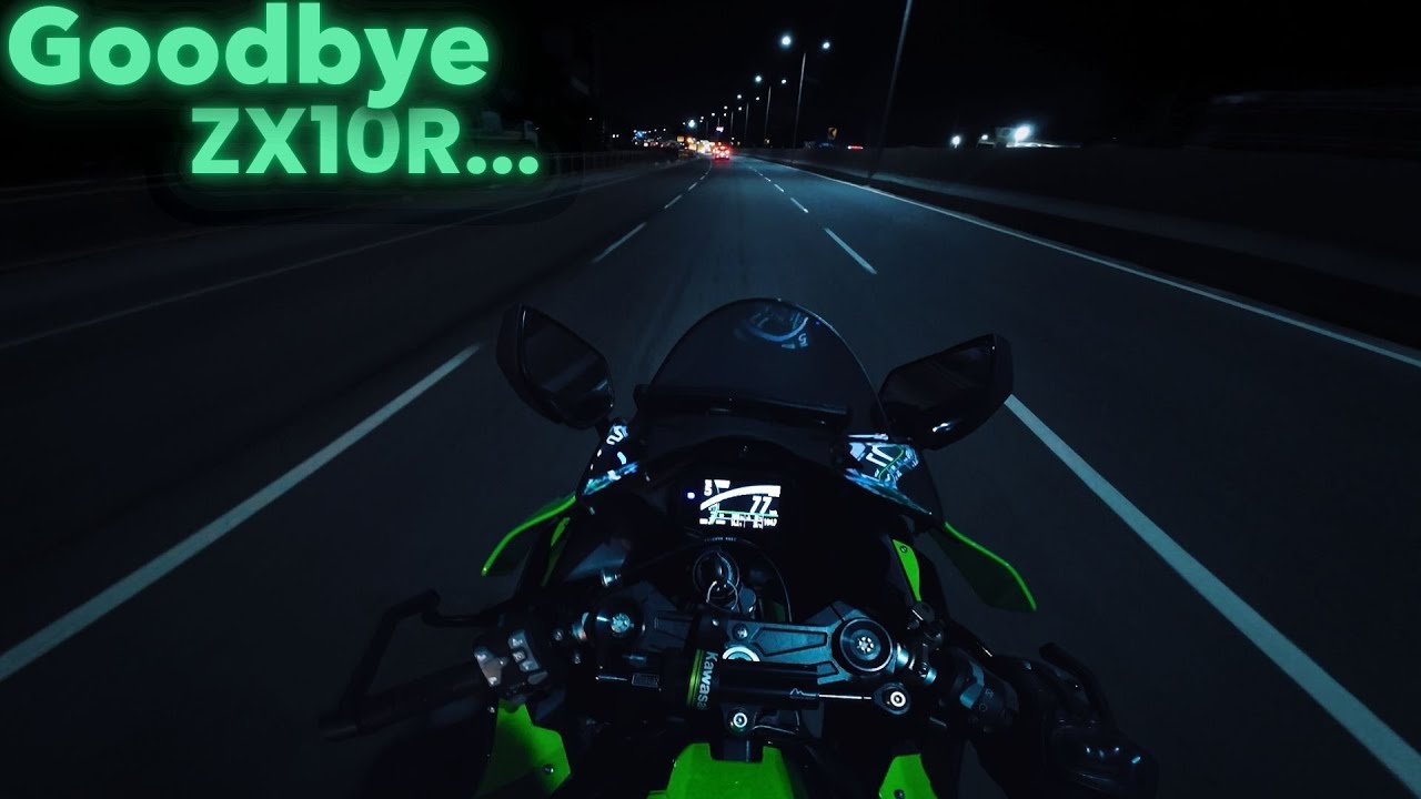 Goodbye ZX10R | Final Night Ride POV (No Talking) - YouTube