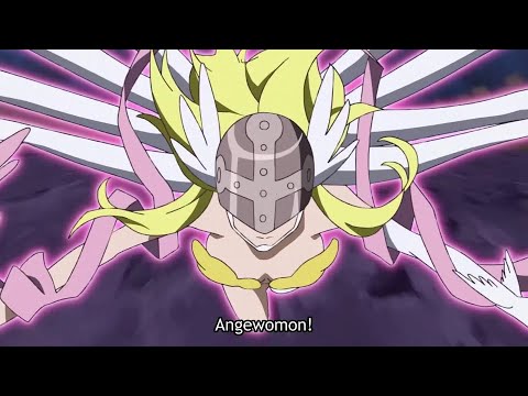 أبطال الديجيتال مدبلج غيثاء تساعد عضاءة