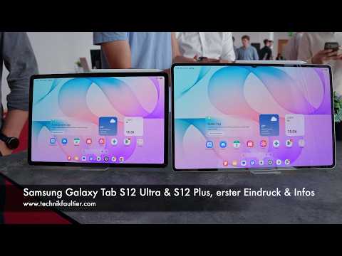 Samsung Galaxy Tab S12 Ultra & S12 Plus, First Impressions & Info