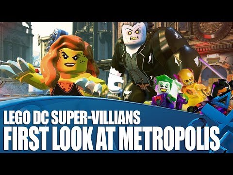 Lego DC Super-Villains - First Look At Metropolis And Huge Character Line-up!