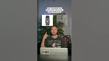 The Origin Of The Nokia Ringtone Shorts Nokia 