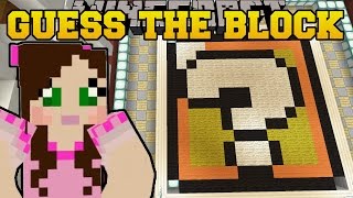 Minecraft: WHAT BLOCK IS THAT? (RANDOM PICTURE DROPPER!) Mini-Game