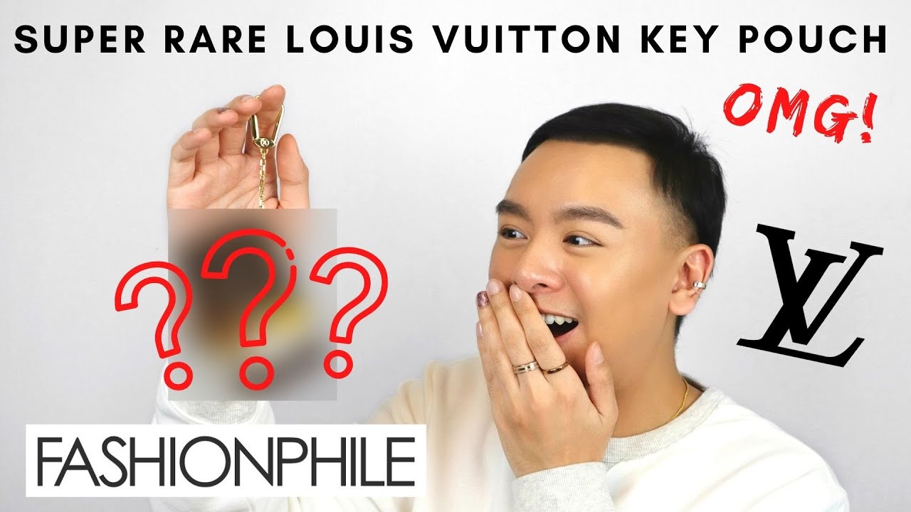 Louis Vuitton Ultra Rare Vintage Monogram Key Pouch Vintage