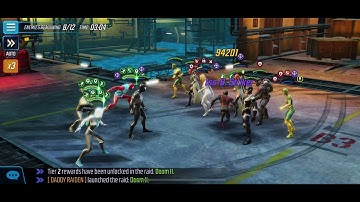 Marvel strike force doom 2.3 bio node 1