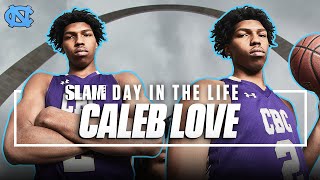 Caleb Love is the NEXT GREAT UNC Tar Heel 🐐 | SLAM Day in the Life